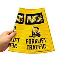 Warning Forklift Traffic Sign