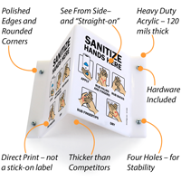 Sanitizing Station Sign