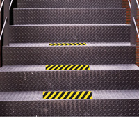 Adhesive floor sign