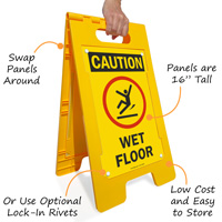 Safety Alert Floor Hazard Sign