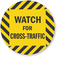 Slippery floor caution sign