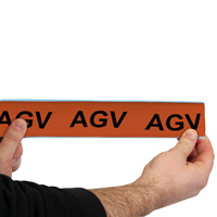 Automated guided vehicle floor tape