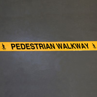 Pedestrian Pathway Floor Signage Tape