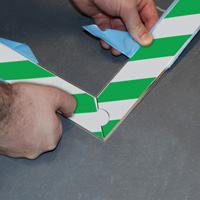 Superior mark floor sign kit for eye wash